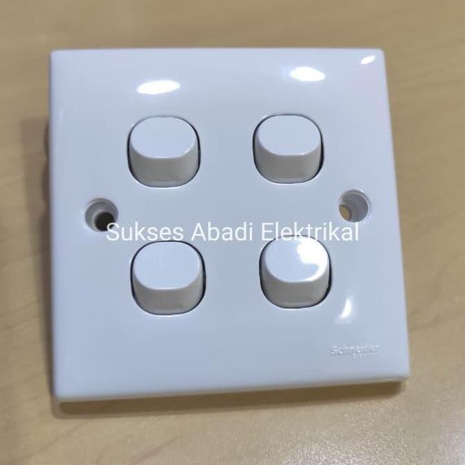 Expert- Saklar 4Gang Classic Schneider