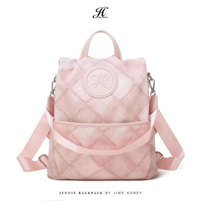 PROMO - JIMS HONEY Tas Ransel Wanita JENNIE JH-360 BACKPACK Kulit Sekolah