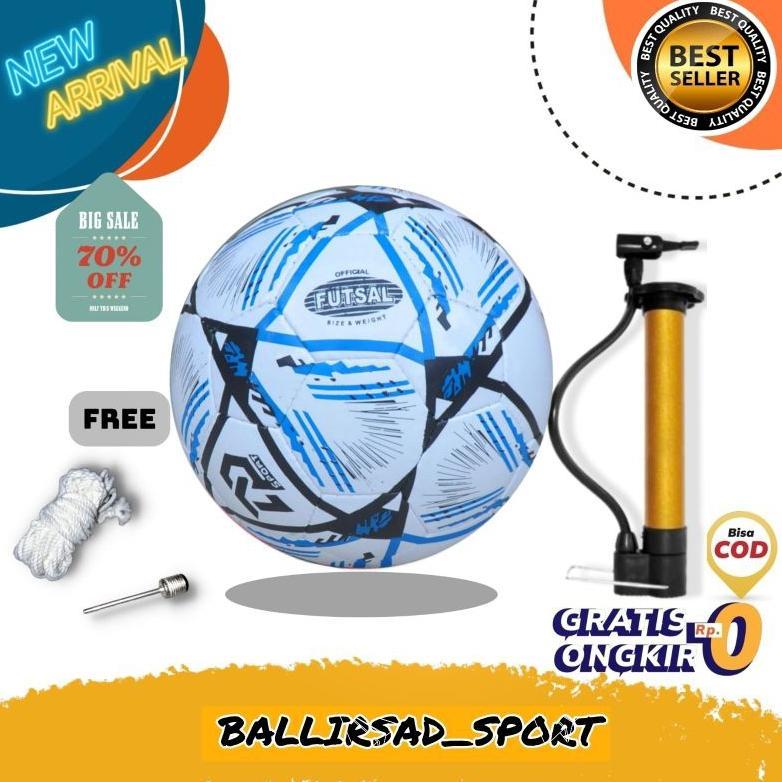 PREMIUM BOLA FUTSAL SIZE 4/BOLA FUTSAL MURAH/BOLA FUTSAL FREE ALAT POMPA