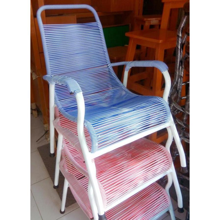 Kursi Santai Tali Bangku Jaring Plastik Adem Nyaman Males Kesehatan