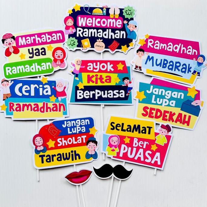 Ptyt- Welcome Ramadhan Props Photobooth Pawai Sekolah Anak
