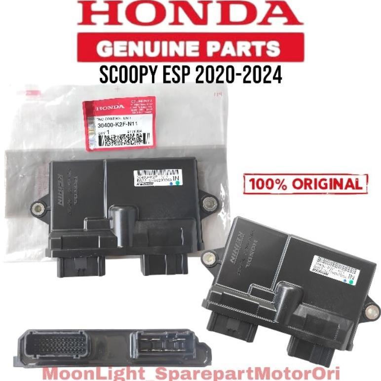 ECU ECM CDI SCOOPY ESP 2020-2024 ISS ORIGINAL ASLI HONDA AHM 30400-K2F-N11