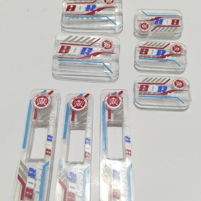 TERLARIS - Stoper BnR murai hitam hijau sangkar decal original bnr