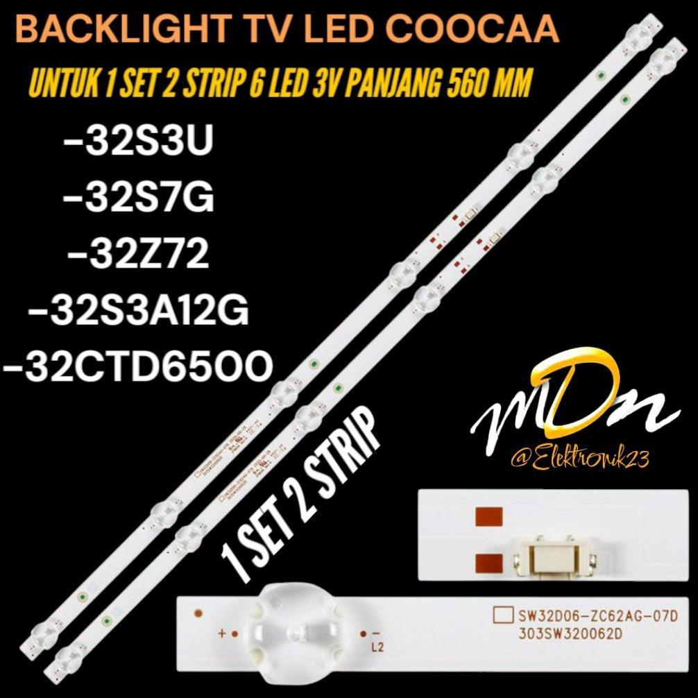 PROMO TERBARU BACKLIGHT TV LED COOCAA 32 INCH 32S3U- 32S7G- 32Z7A- 32CTD6500- 32S3A12G BACKLIGHT TV 