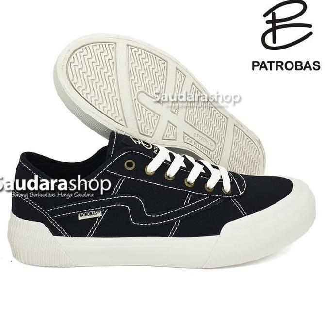 NEW - Sepatu Patrobas equip Low black white / Patrobas equip black white Low