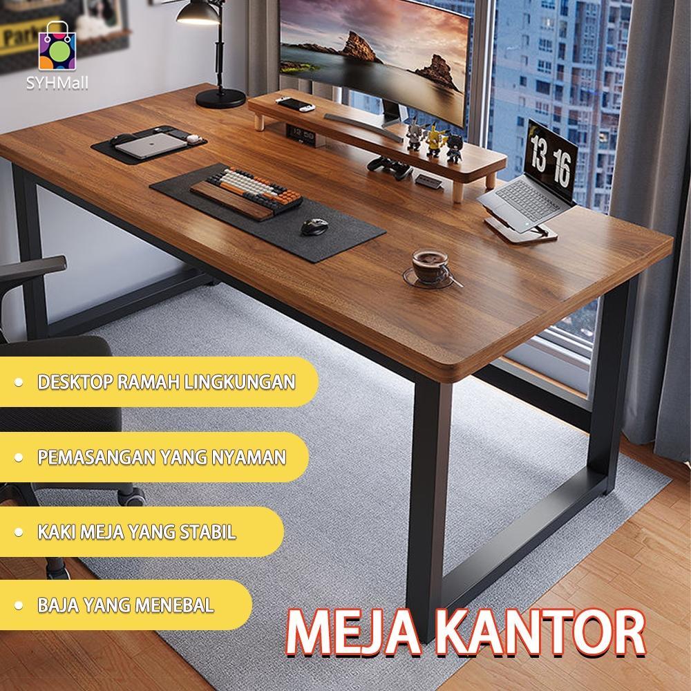 Meja Belajar Kayu Set Kursi / Meja Belajar Minimalis / Meja Kerja / Meja Komputer Minimalis / Meja L