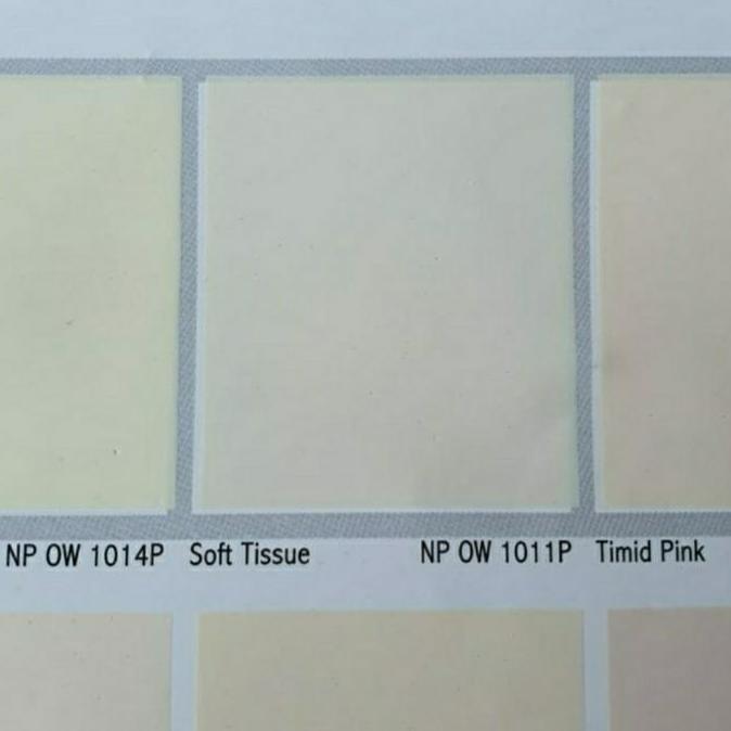 Cat Vinilex Nippon Paint Tinting Soft Tissue Np Ow 1011P Galon Kode 525
