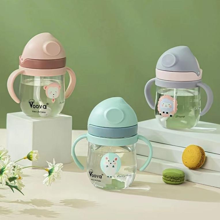 Sale Voova Gelas Minum Bayi 300Ml/ Gelas Dot Bayi/ Gelas Susu Anak/ Botol Minum