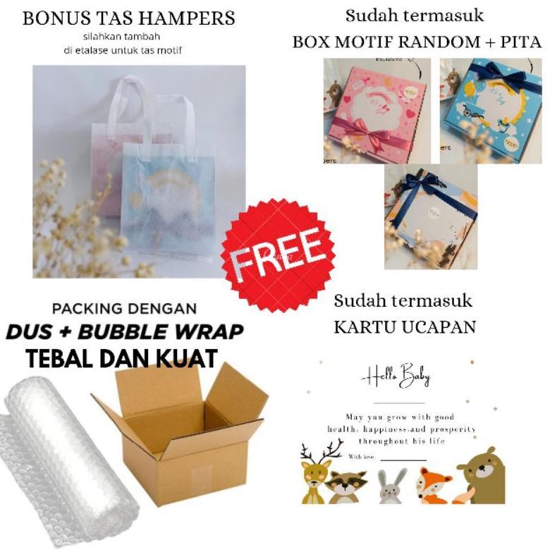 Terbaru Hampers Bayi/Kado Bayi/Parcel Bayi/Kado Lahiran/Khans Hampers/Hampers Bayi Laki Laki/Hampers
