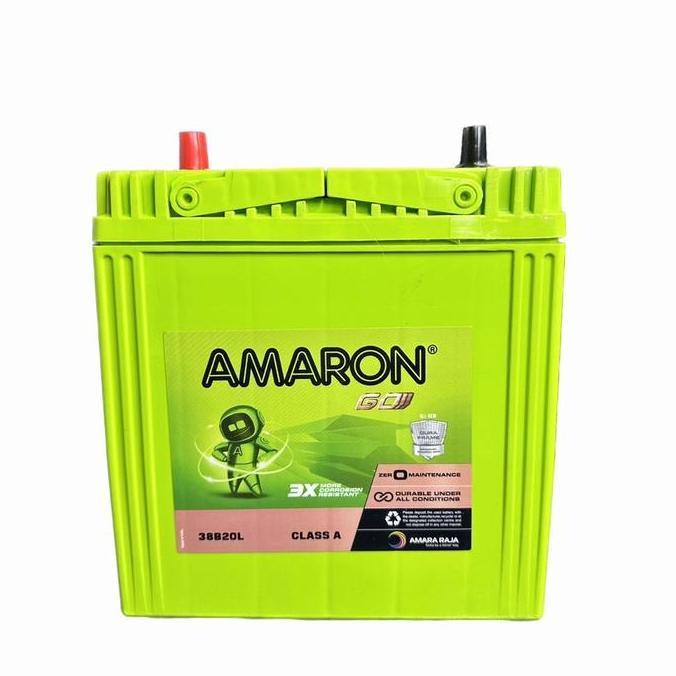 NEW - Aki Mobil Daihatsu Sigra NS40ZL / 38B20L Amaron Go Aki Kering