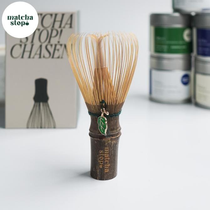 NEW - Matcha Bamboo Whisk Artisan | Kurotake Shin Chasen - MatchaStop