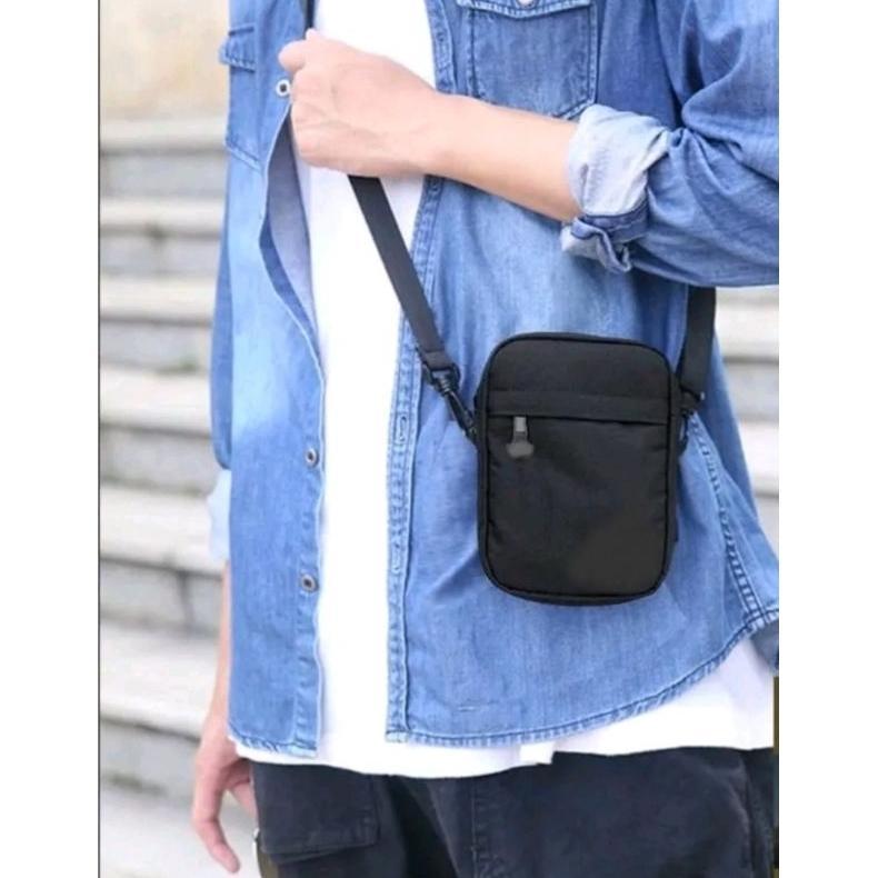 Discount Tas Selempang Pria Wanita - Tas Mini Crossbody Bag, Ringan & Stylish Untuk Jalan, Traveling