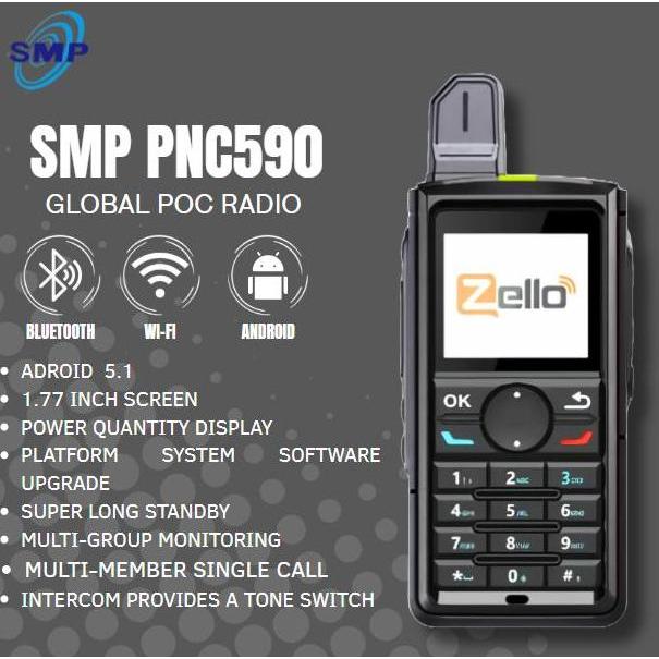 TERBARU - HT POC Radio PNC590 Android Zello Global