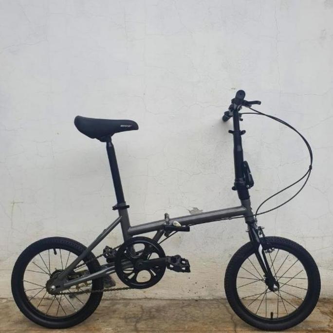 Terlaris #Preloved Sepeda Lipat Senator Folding Bicycle Alloy 16 Inch (1 Speed)