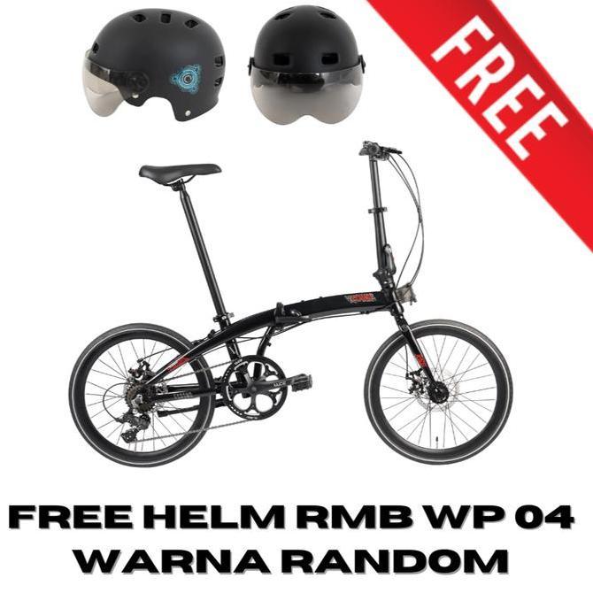 Terlaris Sepeda Lipat / Folding Bike Element Ecosmo Delta 8Sp 20Inch