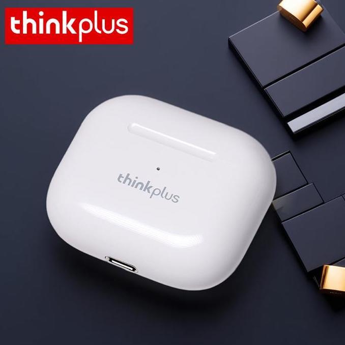 Original ThinkPlus LP43Pro Earbud Nirkabel Sejati, Suara Kuat yang Dapat Disesuaikan, Waktu Putar 8 