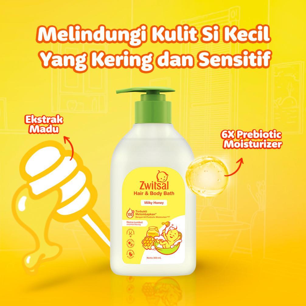 Murah !!! Zwitsal Baby Hair & Body Bath - Sabun Mandi Shampoo Bayi