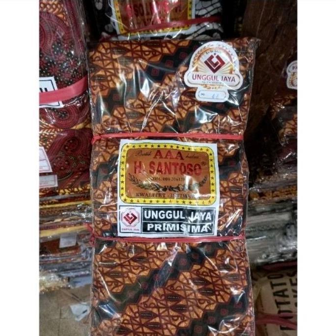 tapih bahalai h.santoso coklat dan putih