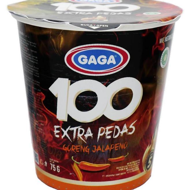 Mie Gaga Cup 100 Extra Pedas Paket 2 4 Pcs