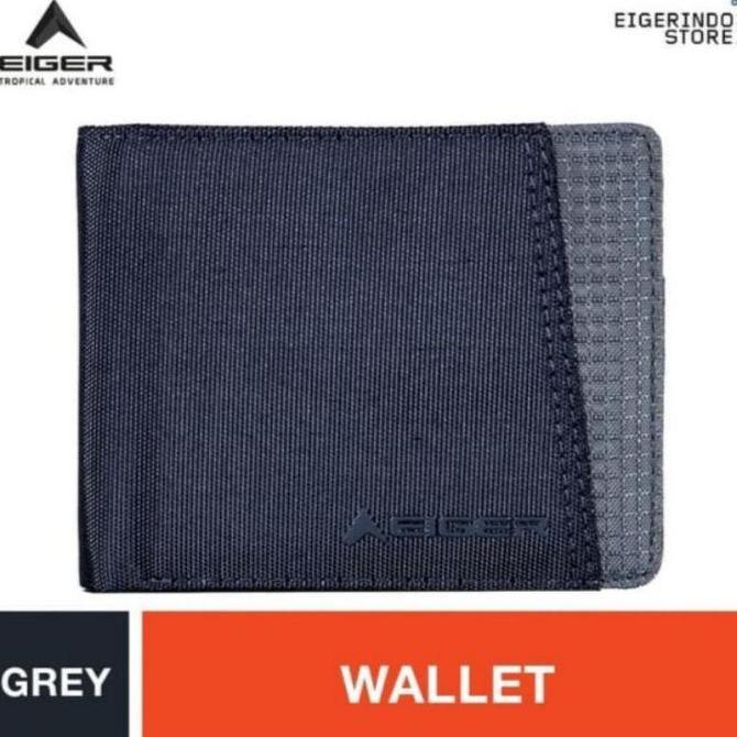 Bag- Dompet Eiger Original Apaukayan Grey - Dompet Kartu Uang Pria