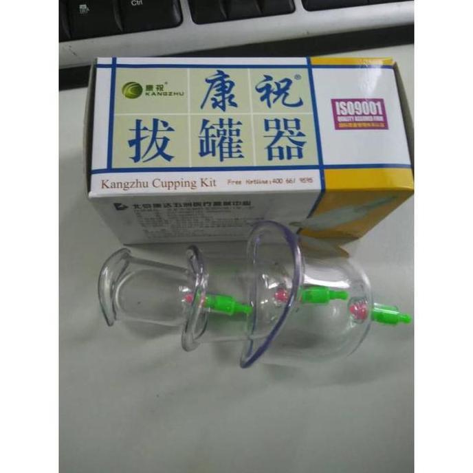 New- Kangzhu Kop Bekam Bengkok Premium Isi 3 - Cocok Untuk Bekam Lekher Tangan Kaki Diameter 5.5Cm 4