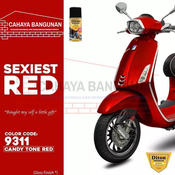 Wutwut- Pylox Diton Premium Candy Tone Red 9311 Candy Candi Merah Transparan