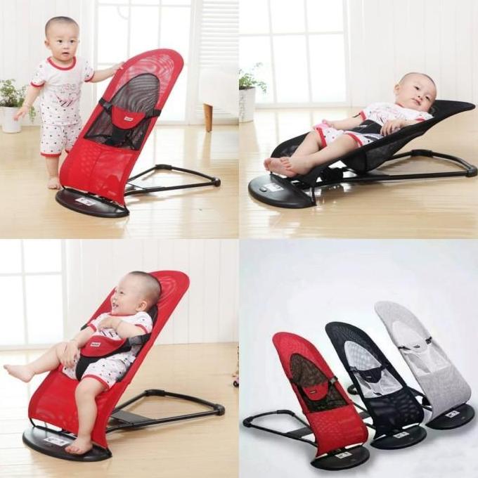 Bouncer Bayi Kursi Ayunan Bayi Lipat Tempat Tidur Bayi Goyang