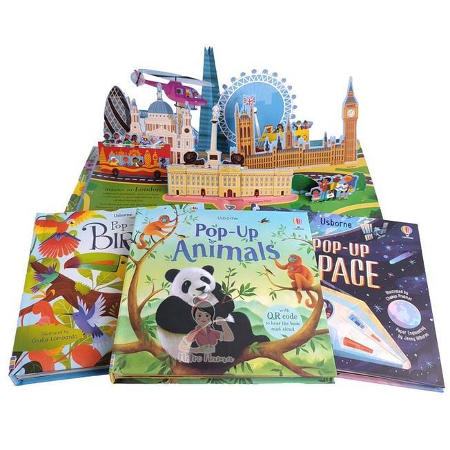 Buku Usborne Pop Up 3D Edukasi Anak Berkualitas