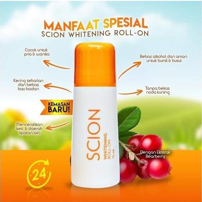 Scion Whitening Roll On Deodorant