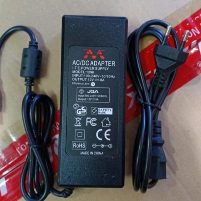 Scrt- Adaptor Ac 12V 5A Cctv Dvr Sprayer Air Pompa Angin Dc 12 Volt 5 Ampere