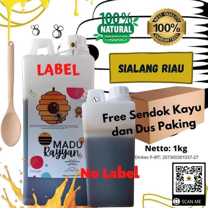 madu asli hutan sialang riau 1kg madu hutan asli