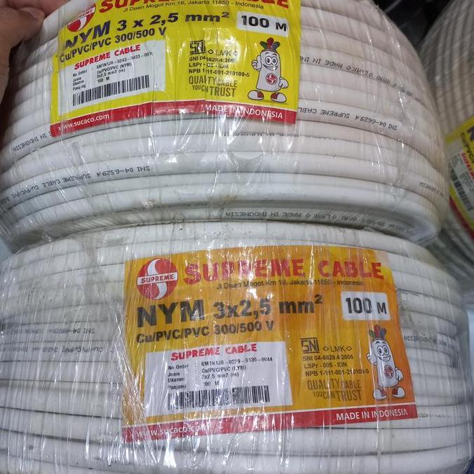 kabel nym SUPREME 3x2,5mm 100M 3x2.5mm supreme rollan @100m