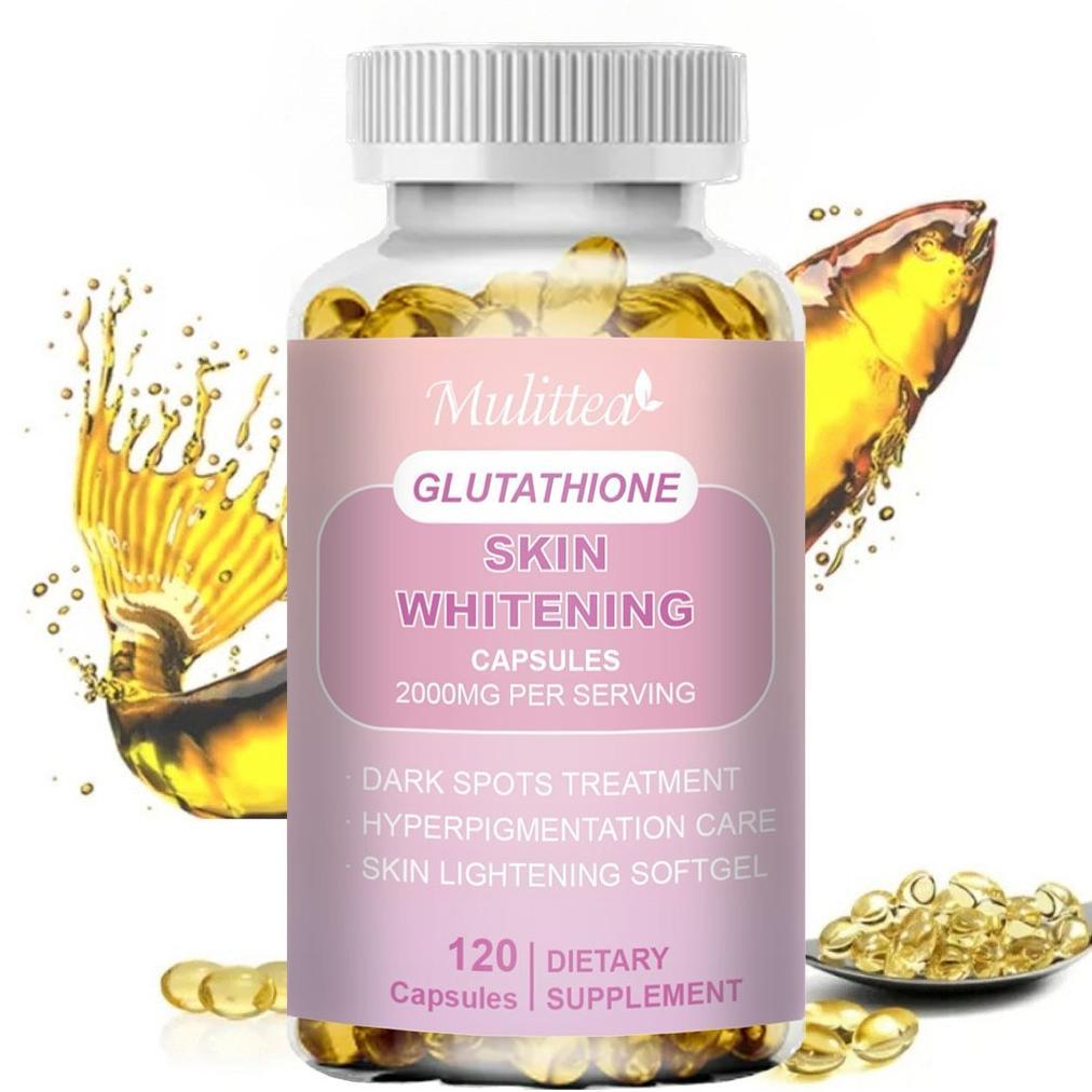 Ready Mulittea Glutathione 2000mg Kapsul - Memutihkan Kulit, Anti Aging, Detox Tubuh Atasi Flek Hita