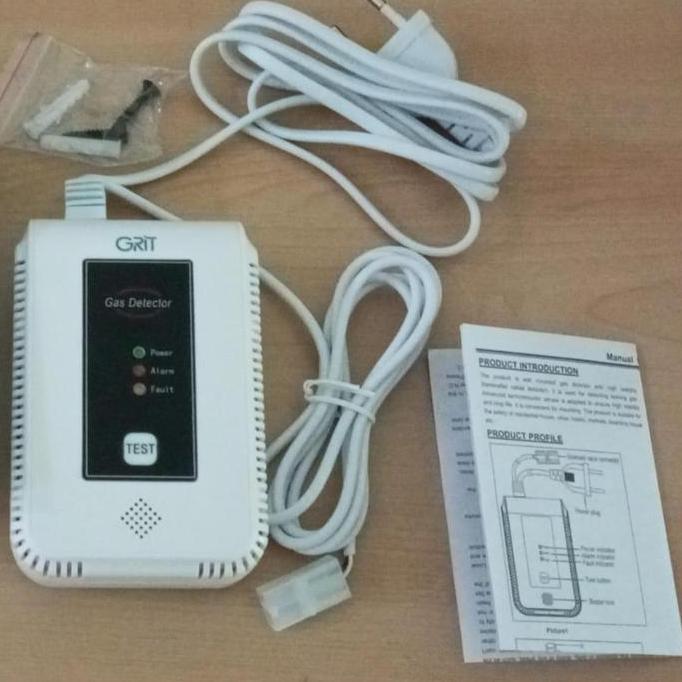 Scrt- Sensor Detektor Gas Lpg Bocor Alarm Leak Detector Lpg Deteksi Kebocoran Gas Standalone Gas Det