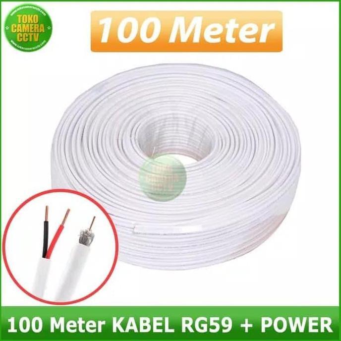 Kabel rg 59 + power rg 59 100m