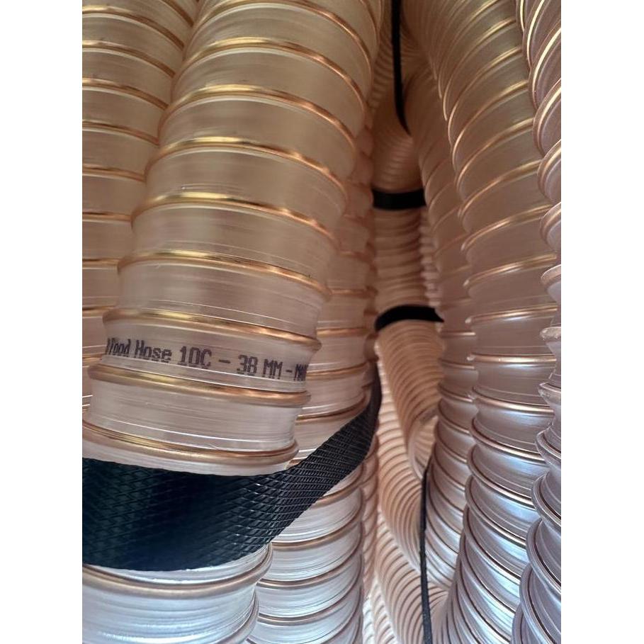 38mm Interflex Ducting PU FOOD GRADE 1-1/2" / Flexible hose 38 mm selang hawa 1.5 inch Berkualitas T