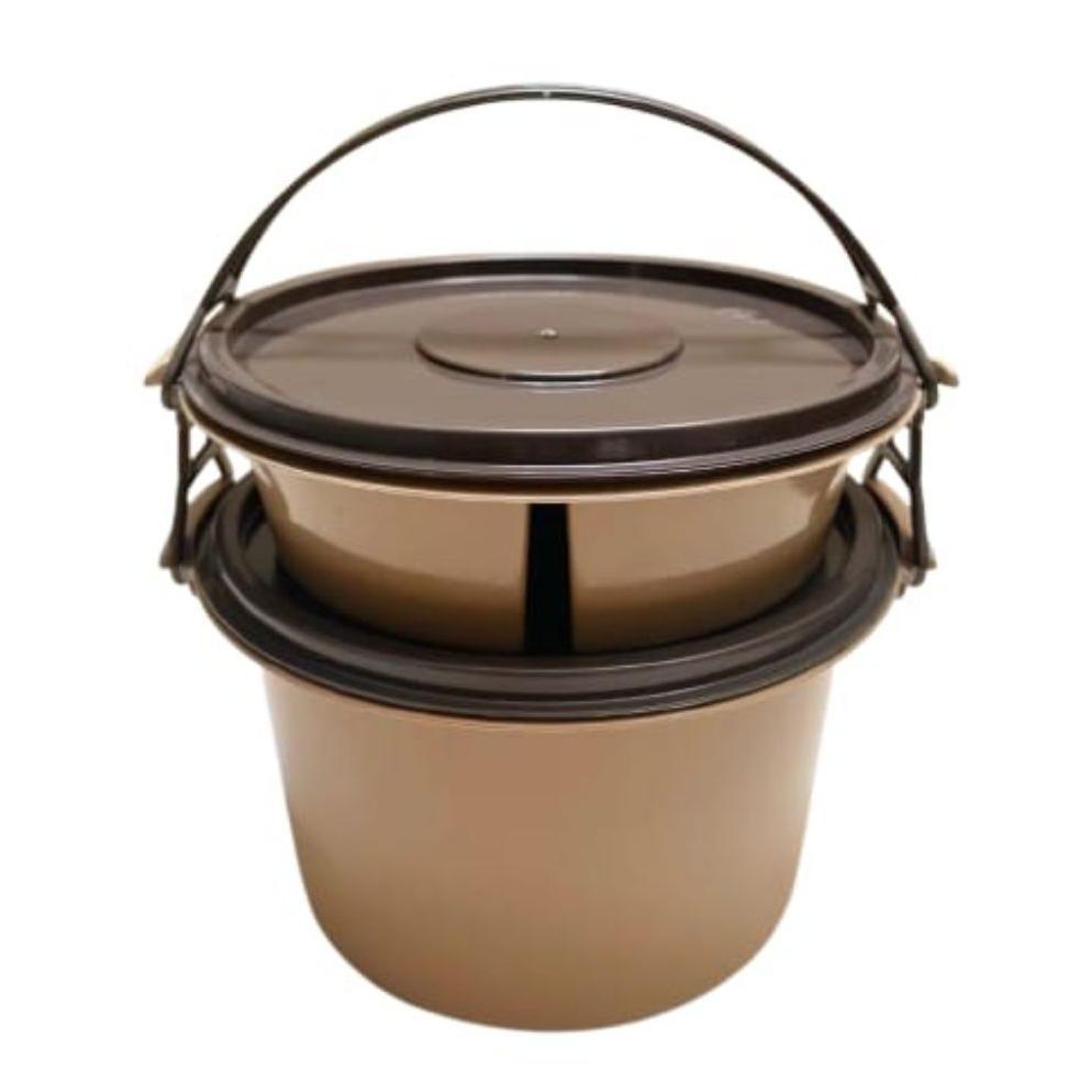 Discount Rantang susun 2 coklat / Rantang Hajatan / Rantang Berkat