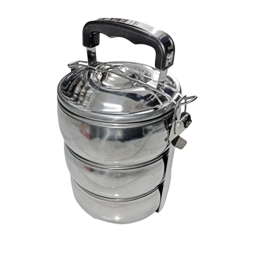 NEW Rantang Labu Susun 14Cm Stainless Steel Rantang Belly Bekal 2 susun 3 susun 4 susun