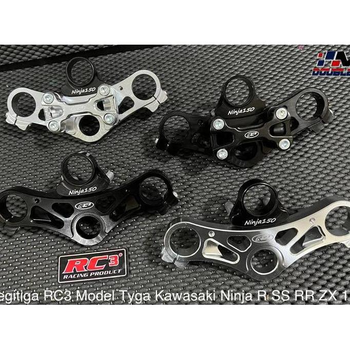 Segitiga Triple Clamp Atas RC3 Ninja RR / ZX 150 R Model Tyga