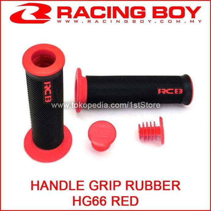 RCB Handle Grip HG66 Red Universal Handfat Handgrip Hand Fat Nmax PCX