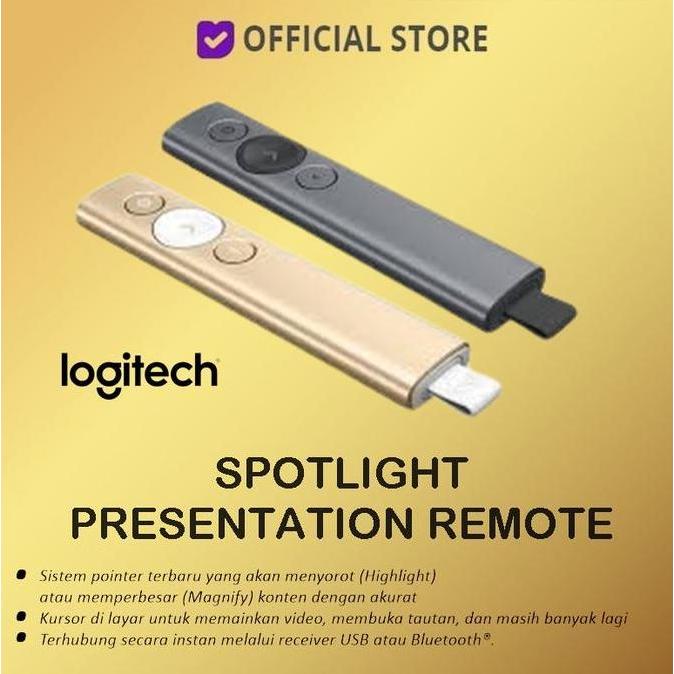 Logitech Spotlight Wireless Presentation Remote - Presenter Logitech
