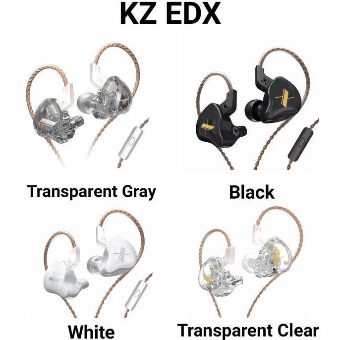KZ EDX Single Dynamic Driver In Ear Monitor Earphone alt KZ ZSN Pro X