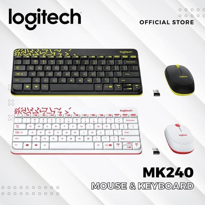Logitech Mk240 / Mk 240 Wireless Combo Mouse & Keyboard