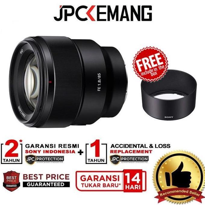 Sony FE 85mm f1.8 Sony 85 mm f/1.8 Garansi Resmi