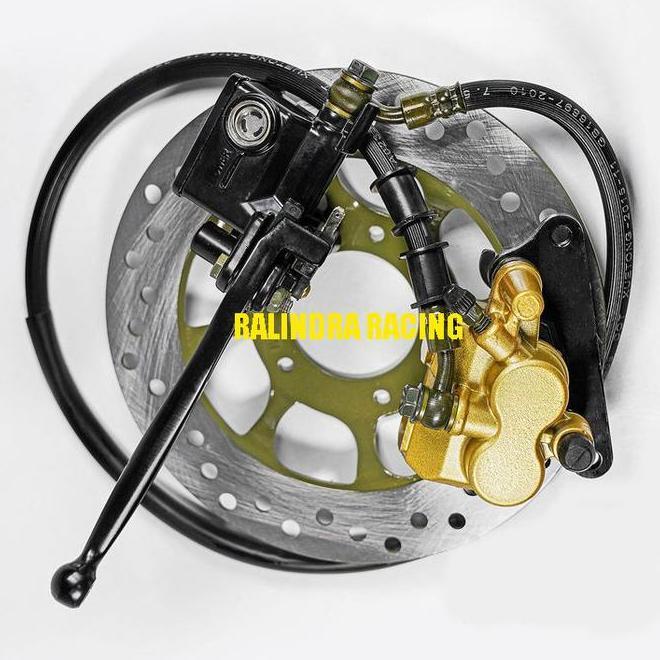 Rem Cakram Depan Komplit Supra X Supra Fit Lama 1 Set 5 Lubang