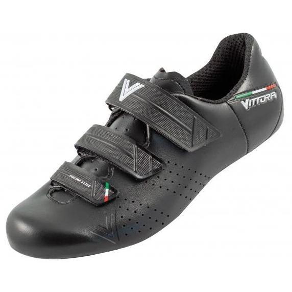 Sepatu Road BIke - Vittoria Rapide Road Shoes - Black