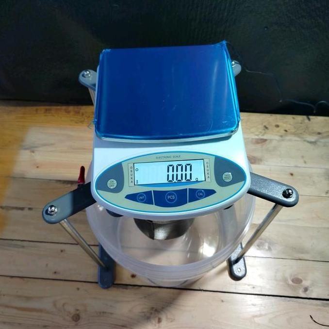 Bellashoopingcom - Timbangan Cek Kadar Emas Digital - Density Meter 5Gr-5Kg Osuka