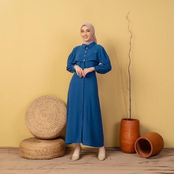 Musamma - Yurie Dress - Airflow - Gamis Cantik