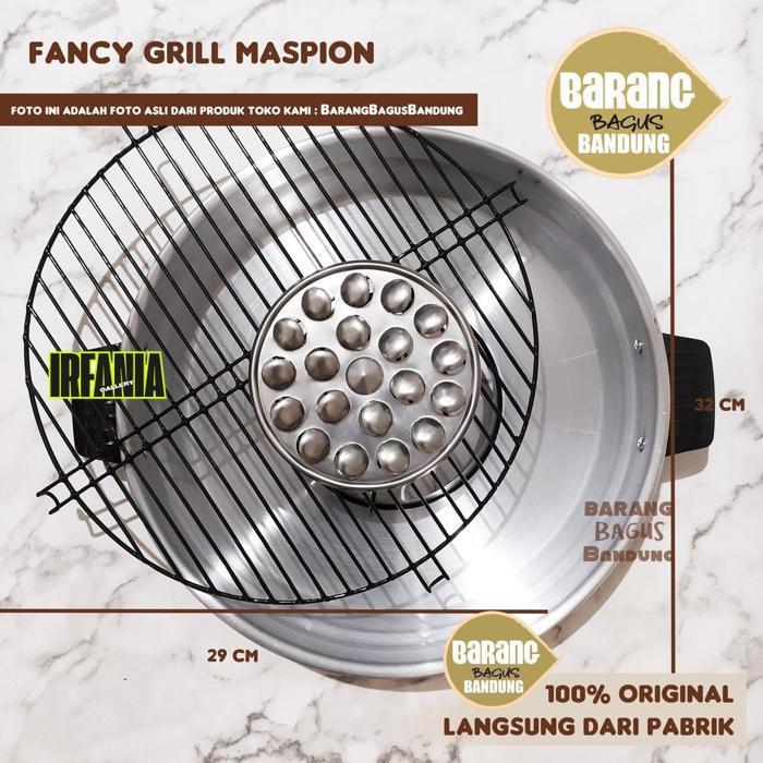 IRFANIAGALLERY FANCY GRILL, PANGGANGAN SATE DAN BBQ FANCY. ALAT PANGGANG ROASTER MENGGUNAKAN KOMPOR 