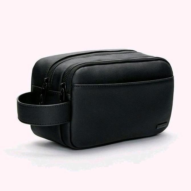 Pouch bag Pull and Bear Clutch Pria Original Hitam